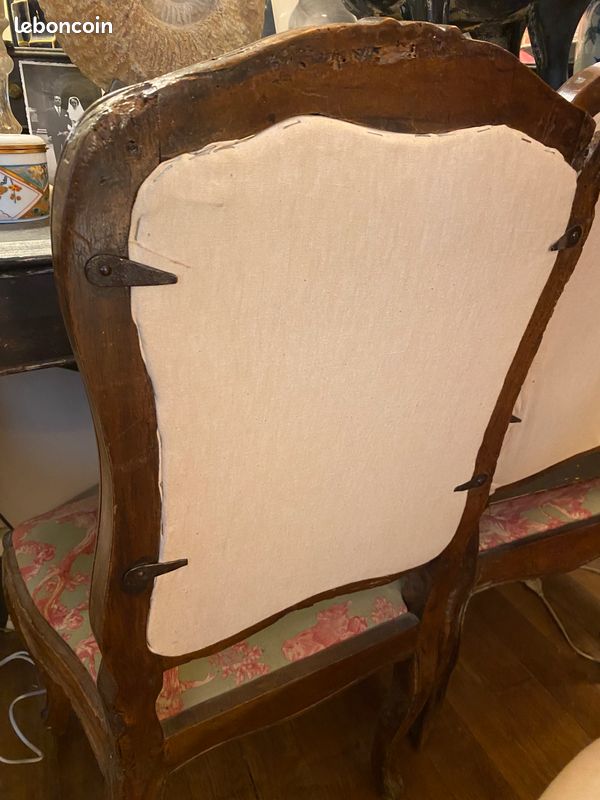 2 chaises époque Louis XV (image 2)