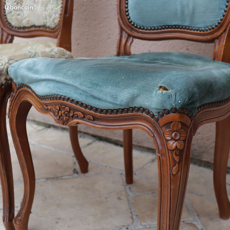 Ensemble de 6 chaises à restaurer (image 2)