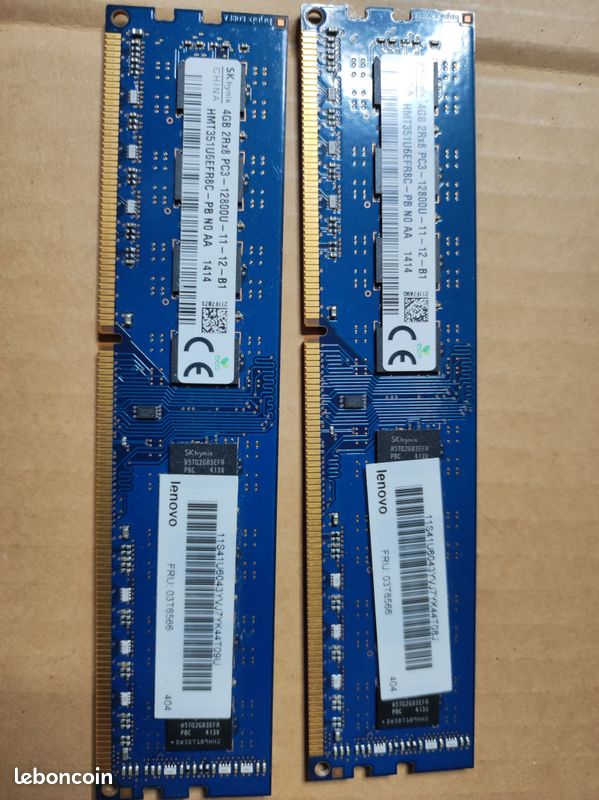 Lenovo 03t6566 Fru 03t6566 8GB Kit (2 X 4GB) Samsung Lenovo