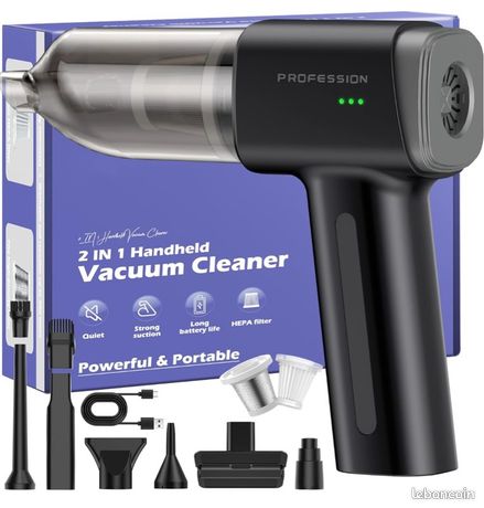 Aspirateur de voiture puissant, aspirateur à main sans fil, aspirateur... pas cher Aspirateur de voiture puissant, aspirateur à main sans fil, aspirateur... pas cher