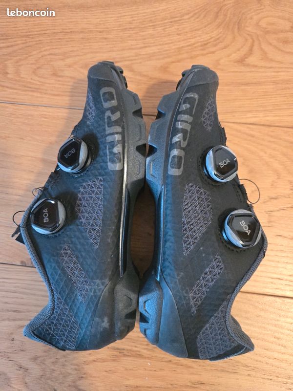 Giro - Women's Rincon - Chaussures de cyclisme taille 39, gris/noir pas cher