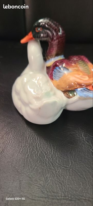 Magnifique couple de canards en porcelaine Herend Hongrie (image 16)