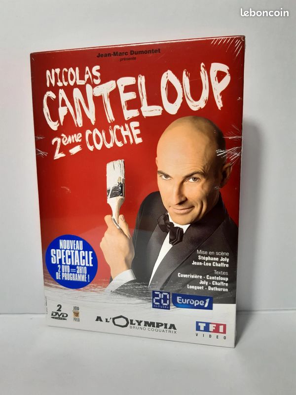 DVD Nicolas Canteloup 2ème Couche Français Neuf (image 1)
