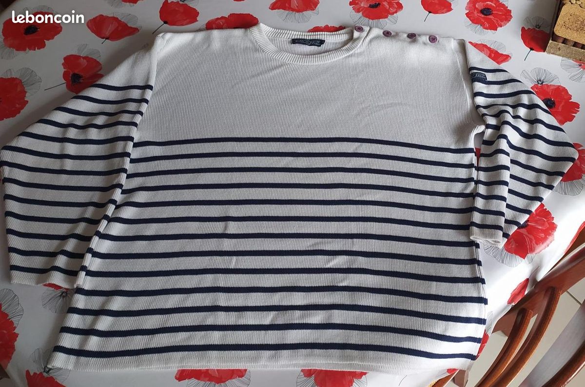 Vêtement Marin Vetement Sable Et Mer Pull Marin Sable Et Mer XXL