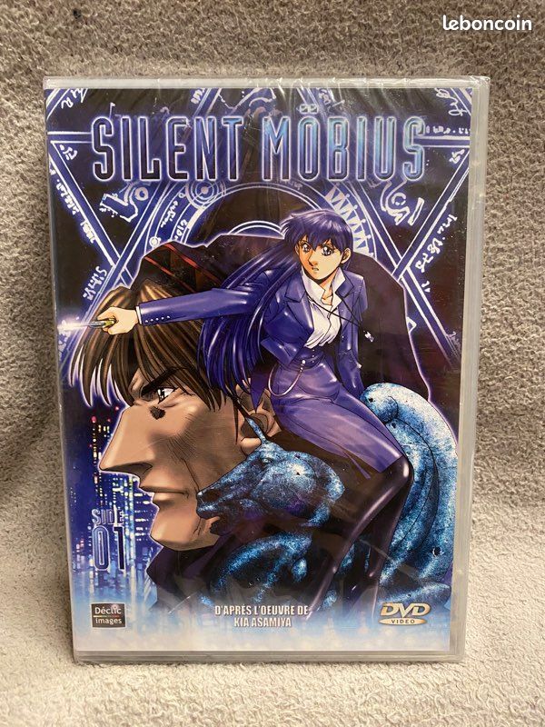Manga Silence mobius 1–3-4-5 dvd neuf soublister (image 5)