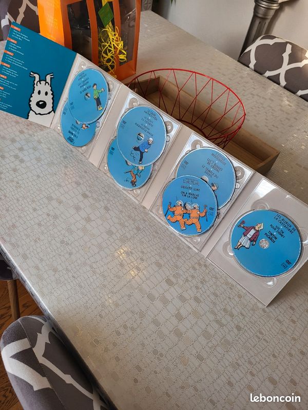 Vend lot de 7 DVD tintin linteglale (image 3)