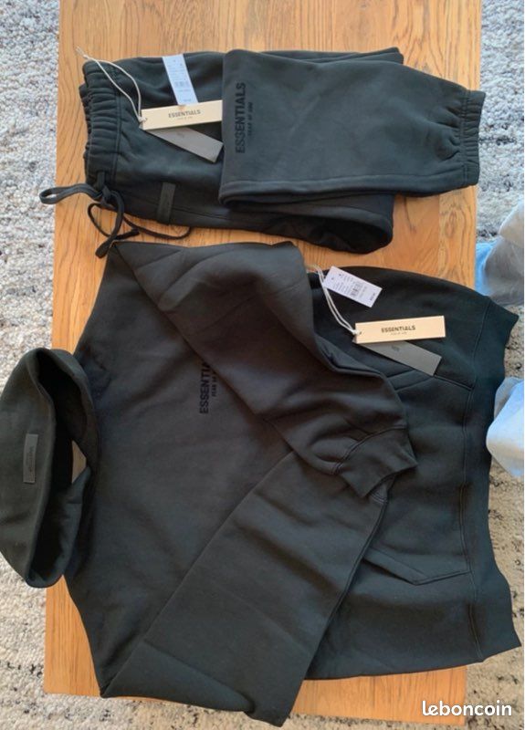 2 ensemble essentiels noirs et gris (image 5)