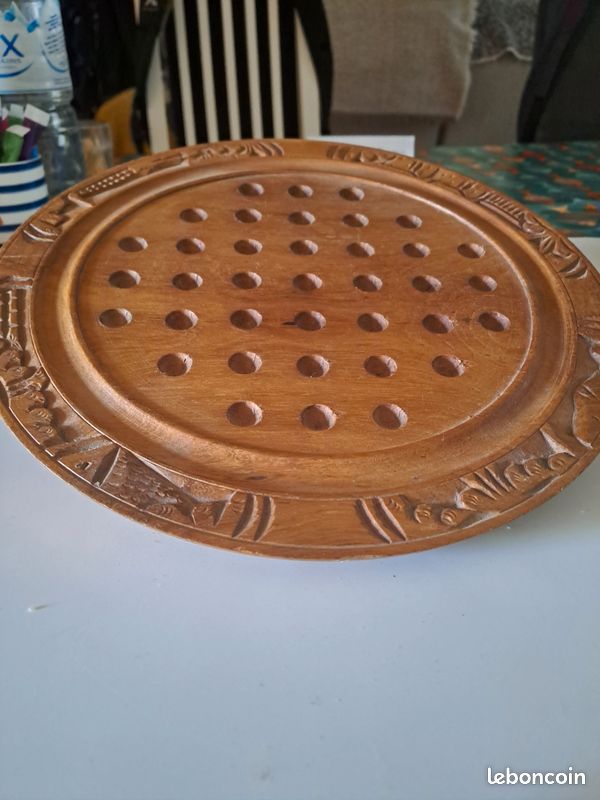 Jeu de Solitaire en bois (image 3)
