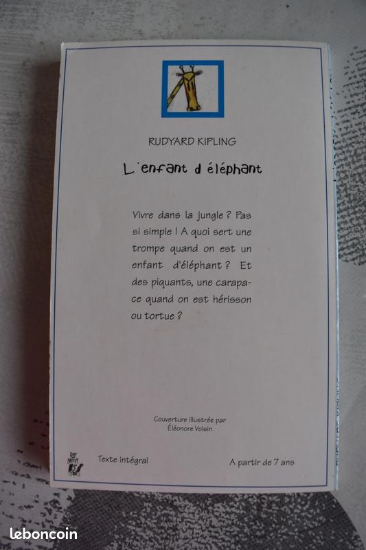 Livre : L'enfant d'elephant (image 3)