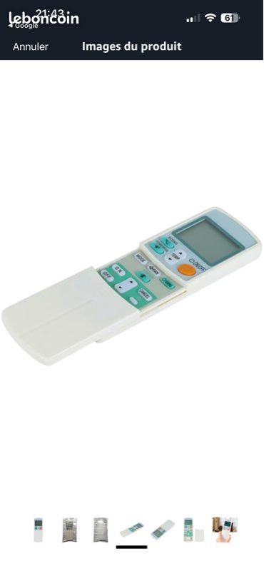 Télécommande pour climatisation Daikin ARC433A2 (image 2)