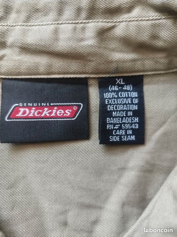Chemise workear Dickies taille xl (image 7)