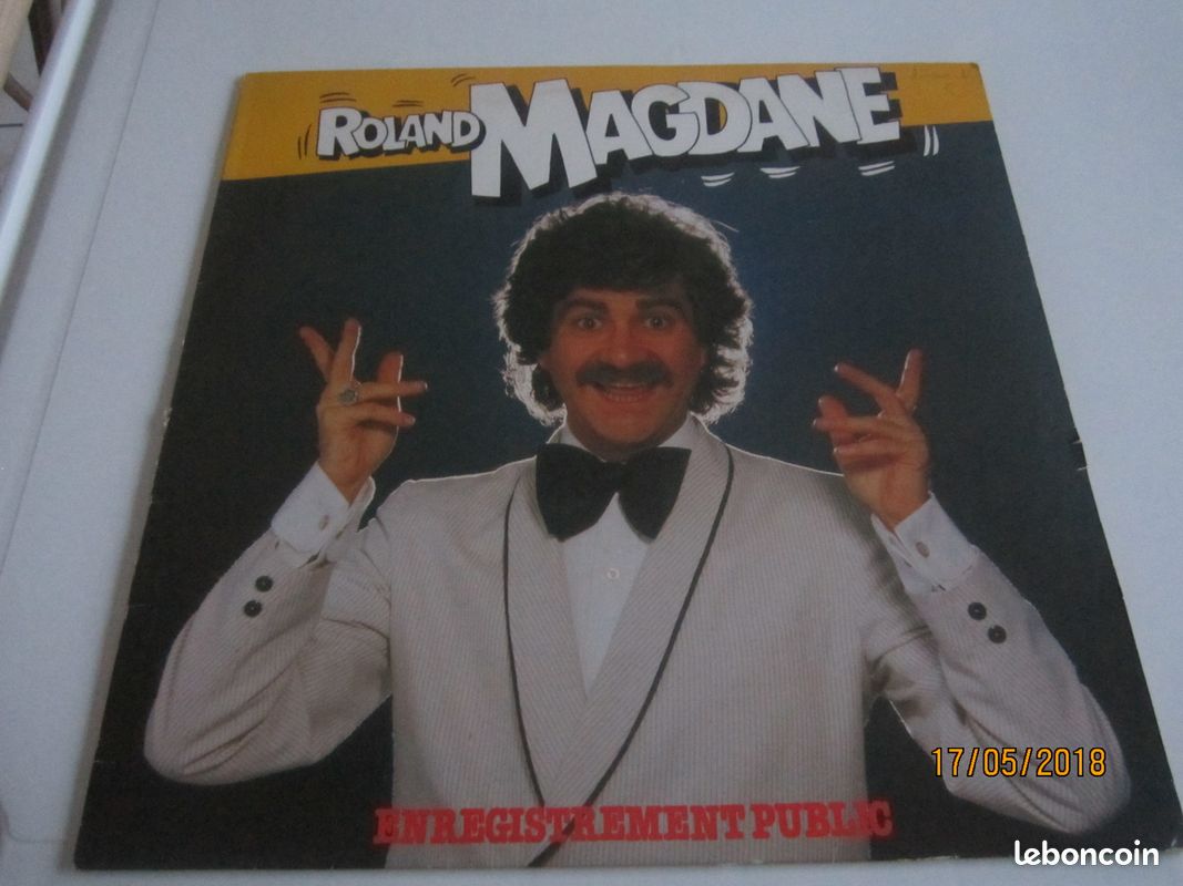 Vinyle 33 tours Roland Magdane (image 1)
