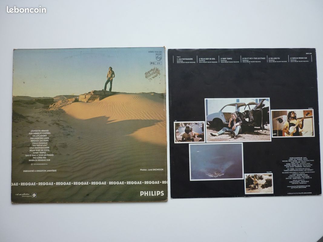 Vinyle 33T Gainsbourg – Aux Armes Et Cætera (1979) (image 3)
