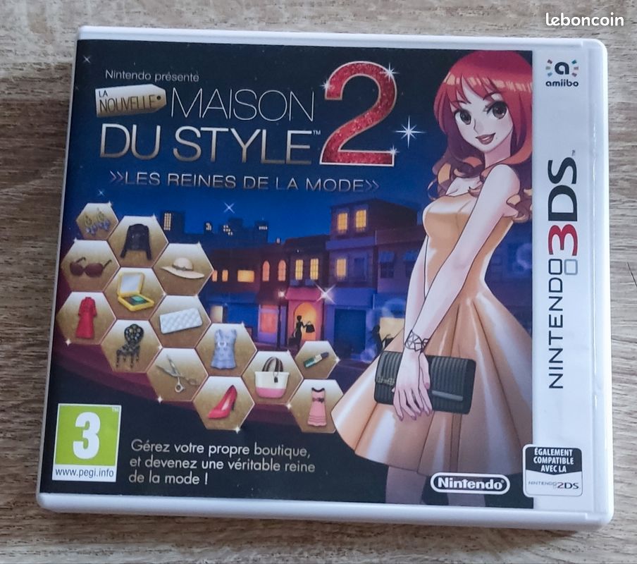 Fiche du jeu New Style Boutique sur Nintendo 3DS - Le Musee des Jeux Video