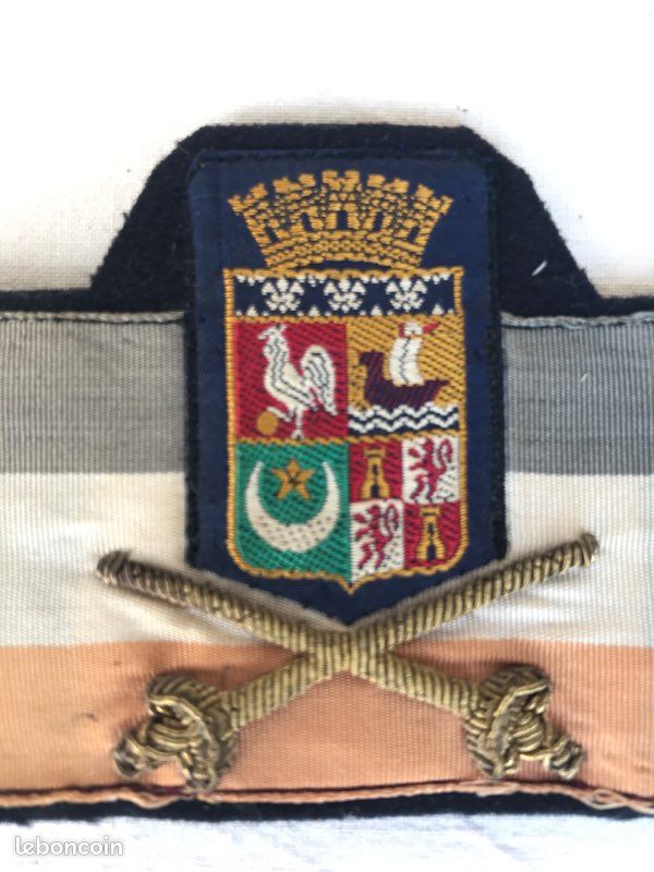Écusson Ancien Oran Algérie Française – Blason Brodé 1950/60 – Original