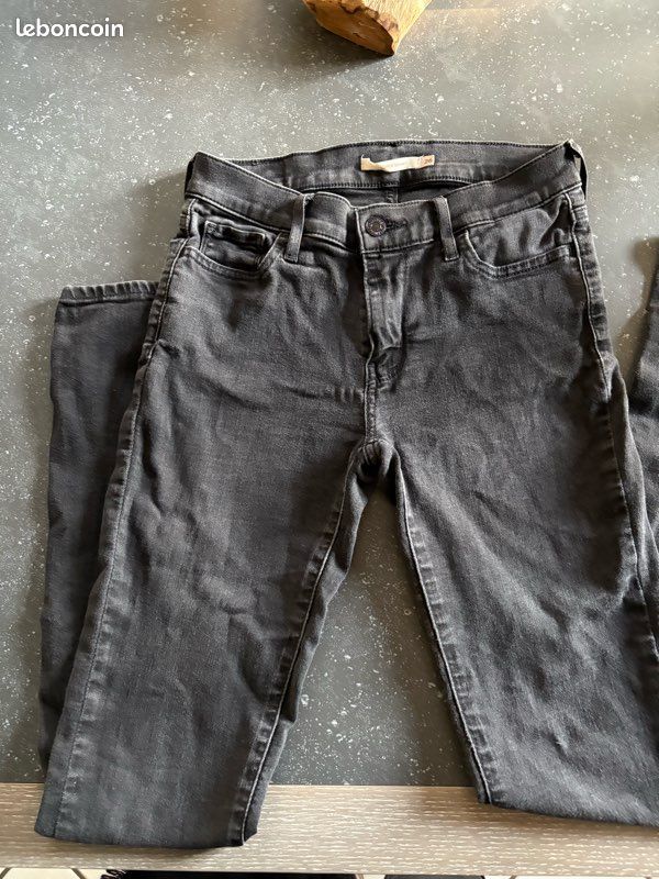 Skinny 710 Super Levis 710 Femme Noir Jeans Levis Femme 710 Super