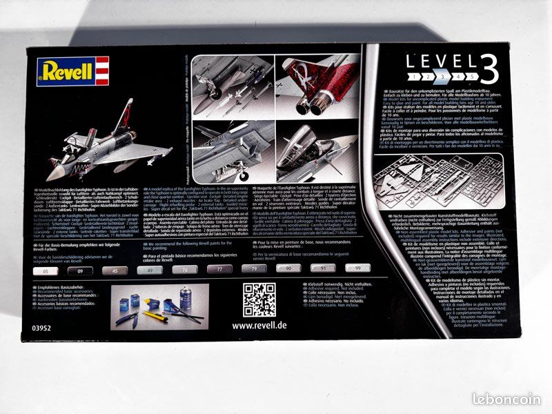 Revell Maquette EC 135 Air Glaciers – Hélicoptère De Sauvetage – Échelle 1:32 – 75 Pièces – Niveau 4 – Dès 14 Ans