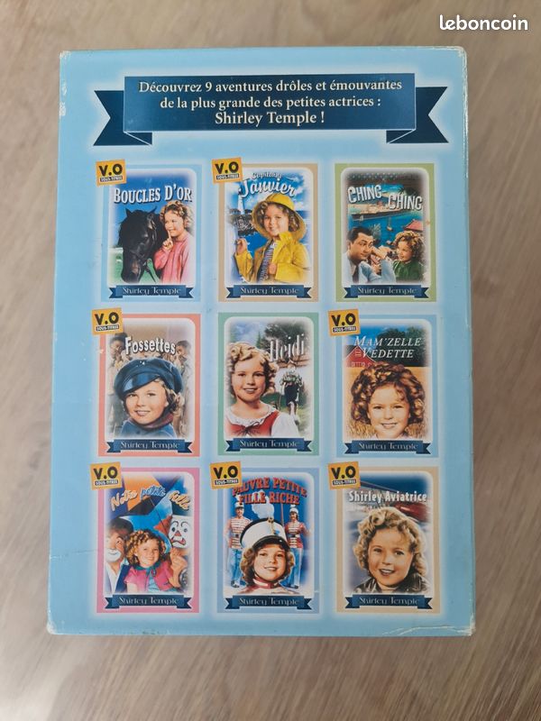 Coffret 9 DVD Shirley Temple dont 6 sous blister (image 4)