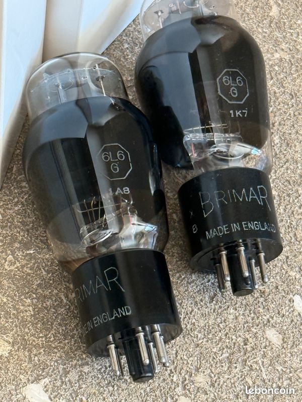 Tube 6L6 G Penthode Visseaux NOS – Testé, Neuf, Made In France – Pour Ampli Guitare Ou Hi-Fi