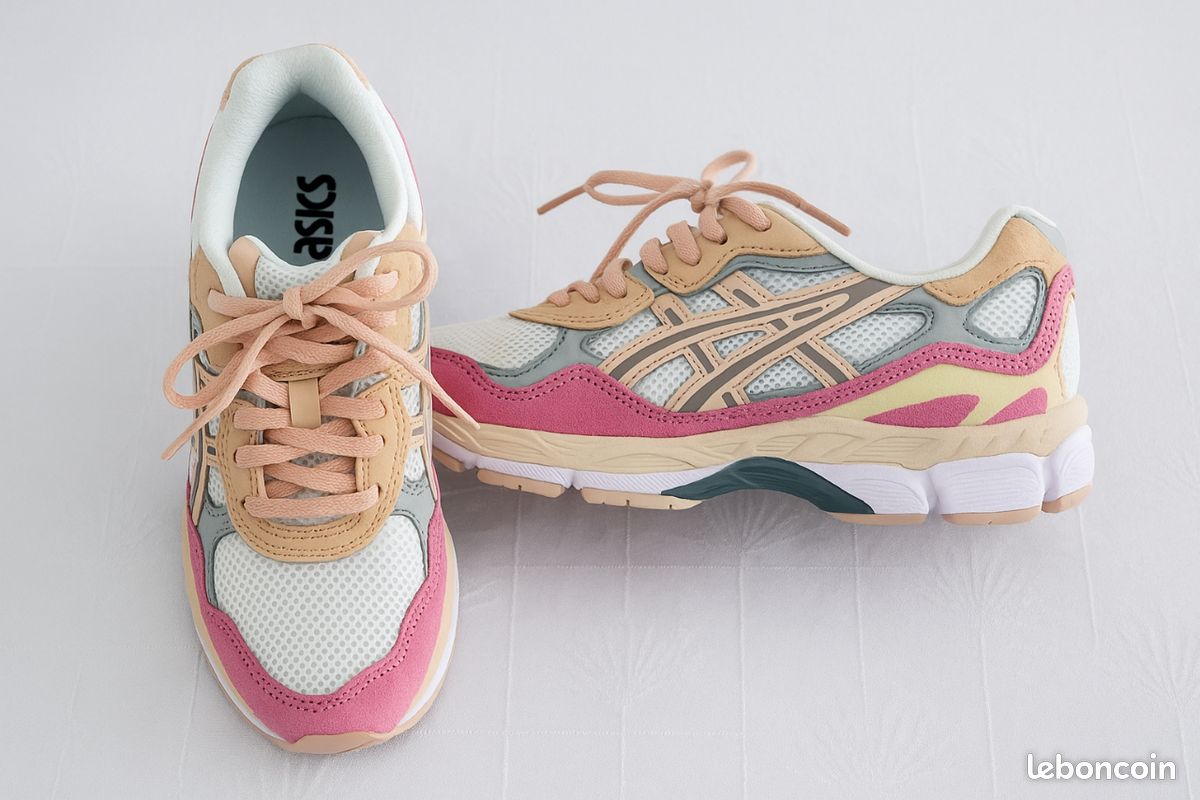 Asics Gel Nyc Femme Asics Gel-NYC Femme – Taille 36– Rose Beige