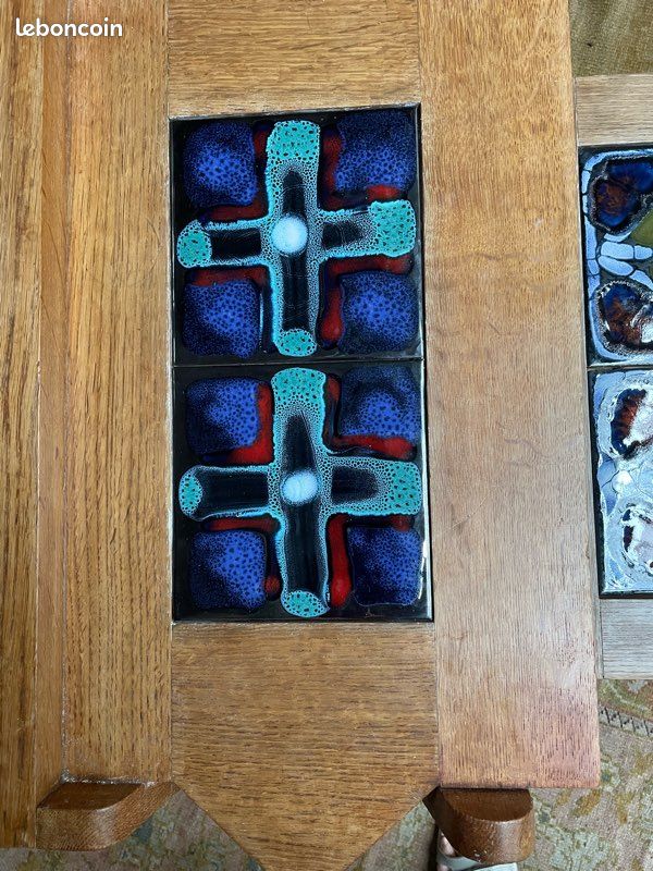 Deux tables gigogne de Guilherme et Chambron et carreaux de Danikowski (image 5)