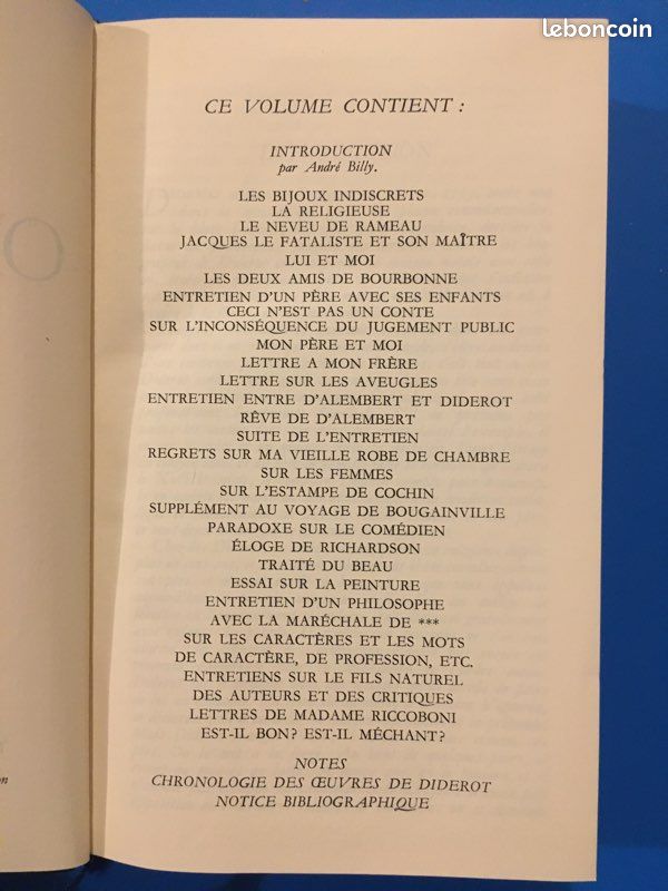 La Pleiade: Diderot, Oeuvres ~ 1951 (image 5)