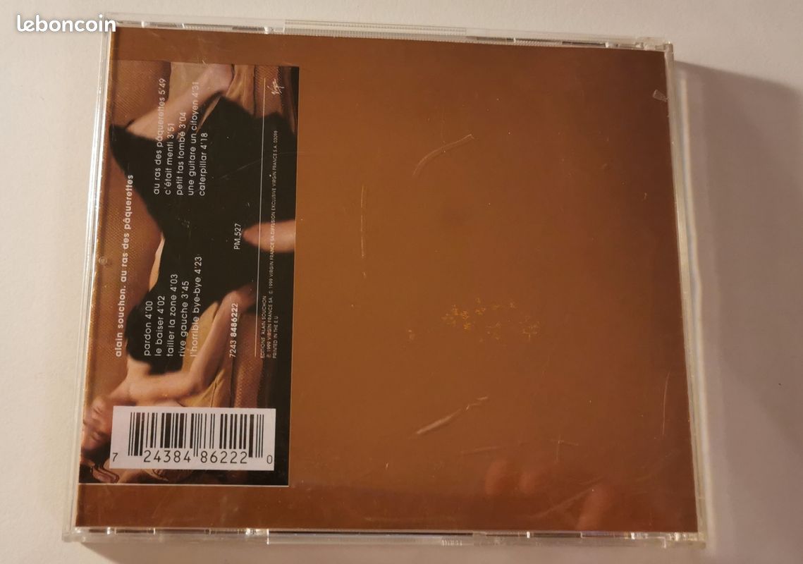 CD Alain Souchon "Au Ras Des Pâquerettes" (image 3)