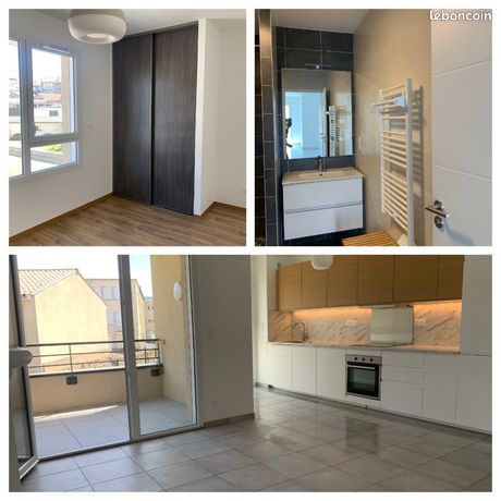 Loue f2 centre du village dans immeuble neuf