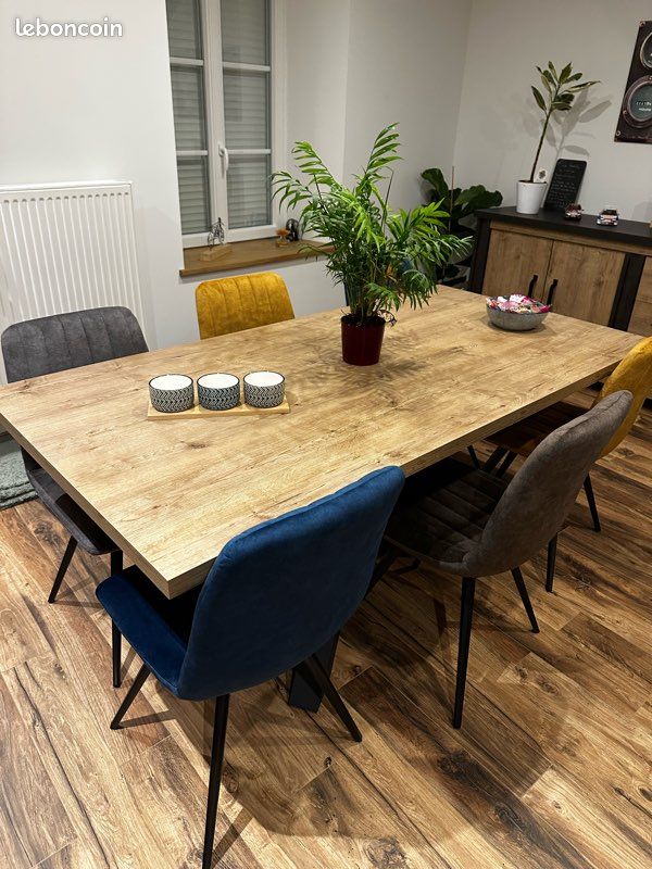 Table style industrielle (image 2)