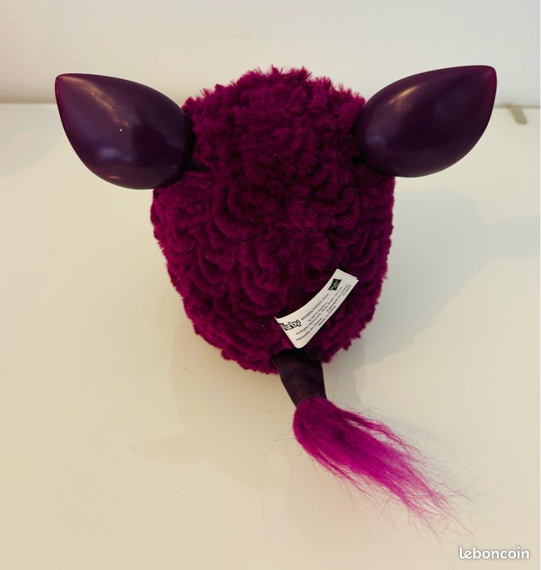 Hasbro 2012 #A006 Furby Plum Fairy purple peluche interactive prune violet lot rare vintage boom voodoo tiger retro animal interactif furbish galaxy furblets baby food cards collection SOP77 (image 5)