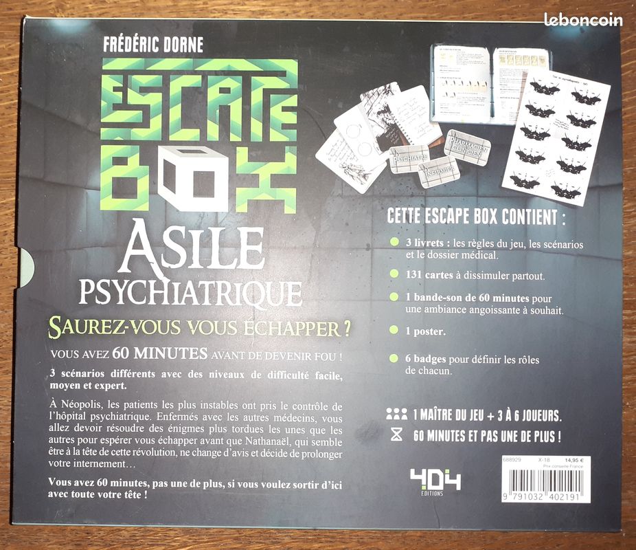 Lot ESCAPE GAME ESCAPE BOOK QUEST (image 4)