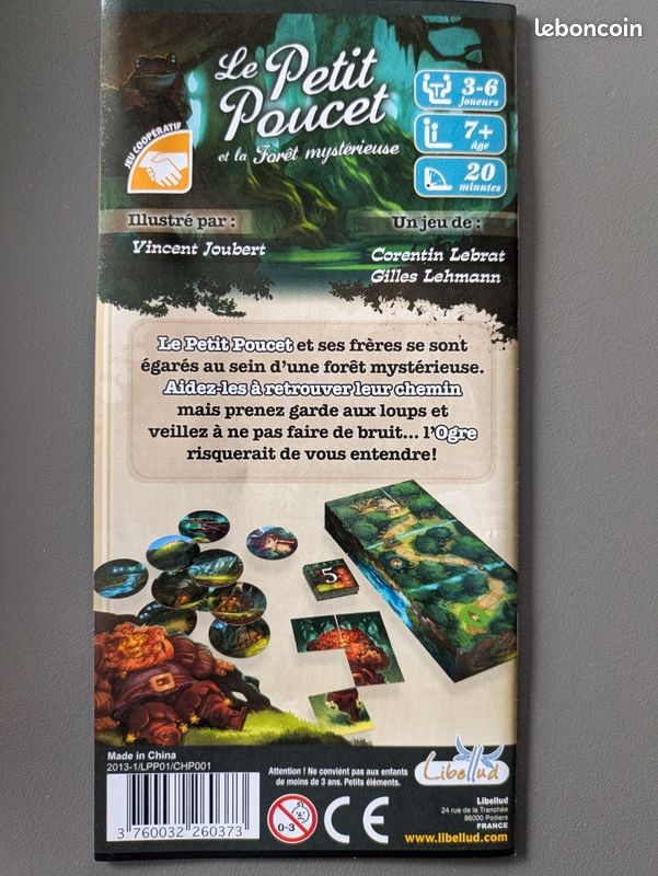 Jeu de société Le Petit Poucet et la forêt mystérieuse (image 4)