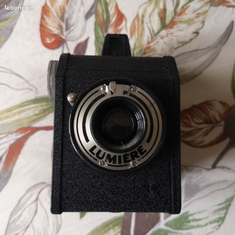 Ancien très beau appareil photo de collection Lumière