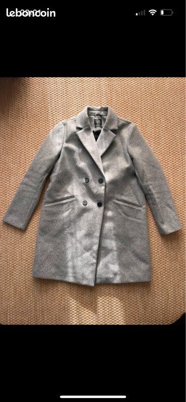 Manteau gris femme clockhouse taille 44 Vêtements