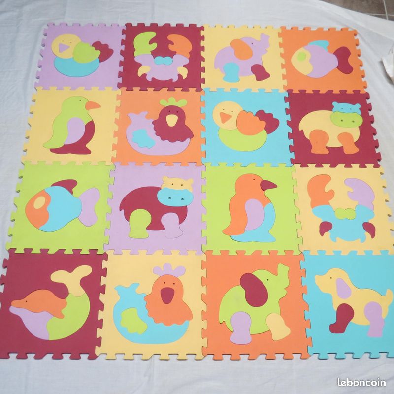 Tapis Mousse 16 Pièces (image 1)