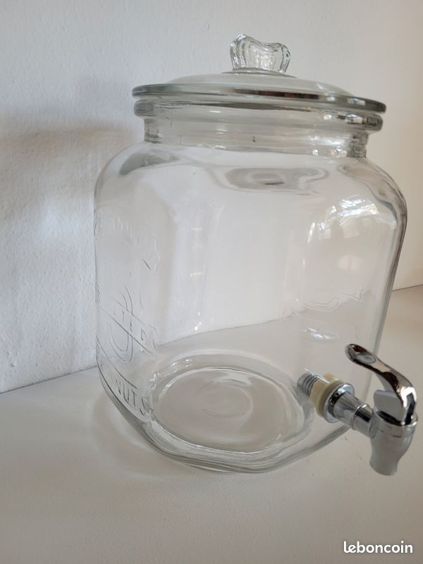 Bocal en verre avec robinet (image 3)