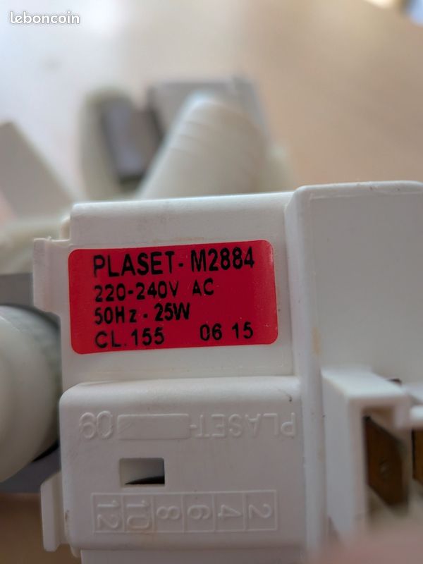 Pompe recirculation lave linge Brandt (image 3)