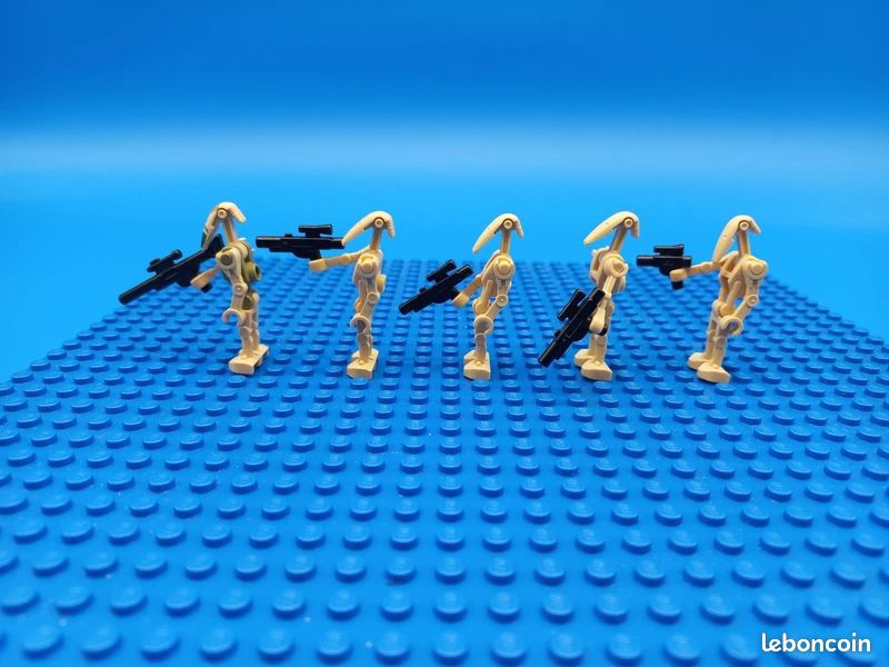 Lot De 100 Droïdes De Combat B1 – Star Wars, Neuf, En Vrac, Pour Construction