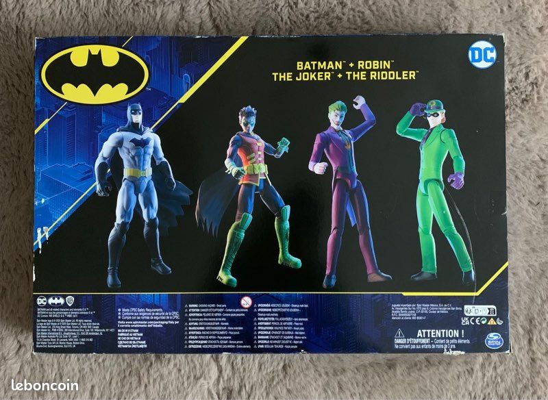Figurines Batman , Robin, Joker, The Ridder (image 2)