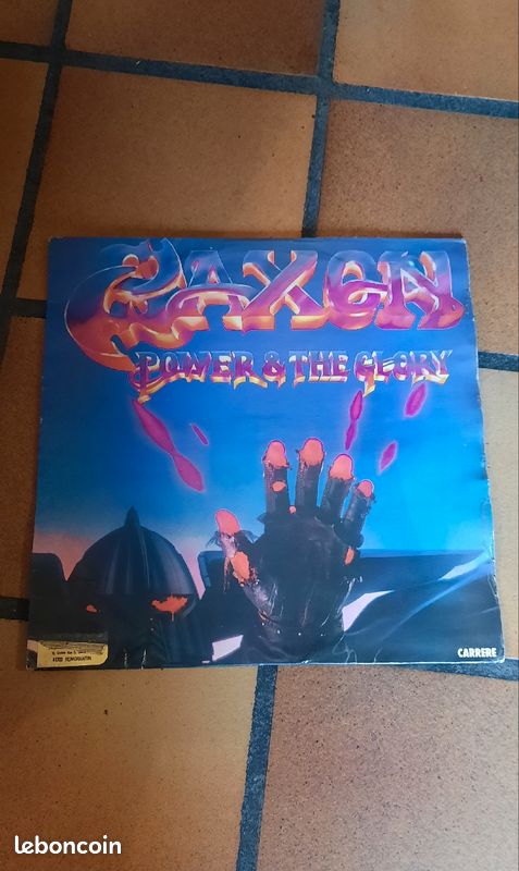 Vinyle de Saxon "Power and the glory" (image 1)