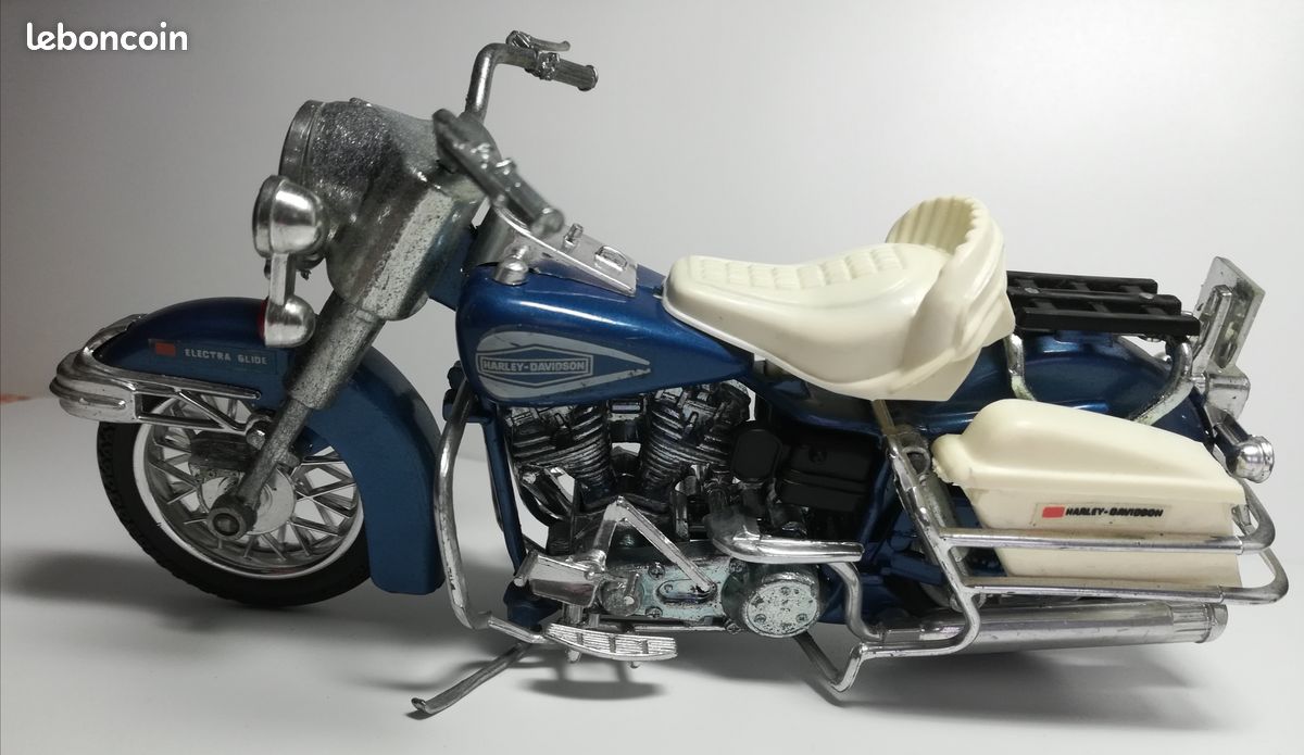 Politoys Polistil Harley Davidson Electra Glide Classic Sidecar 1/15 – Etoile Auto49