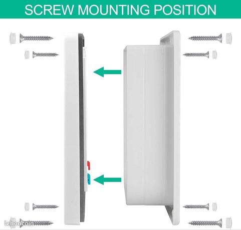 ABS Acrylique Chatiere Pour Chat, Chatières Pour Chien Intérieure, Porte Chats Baie Vitrée