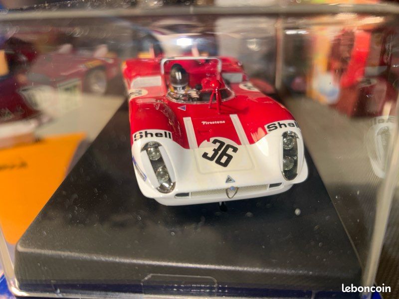 Miniature Alfa Romeo 33/3 – 24h Du Mans 1970 – Échelle 1/43 – Centauria – Neuve
