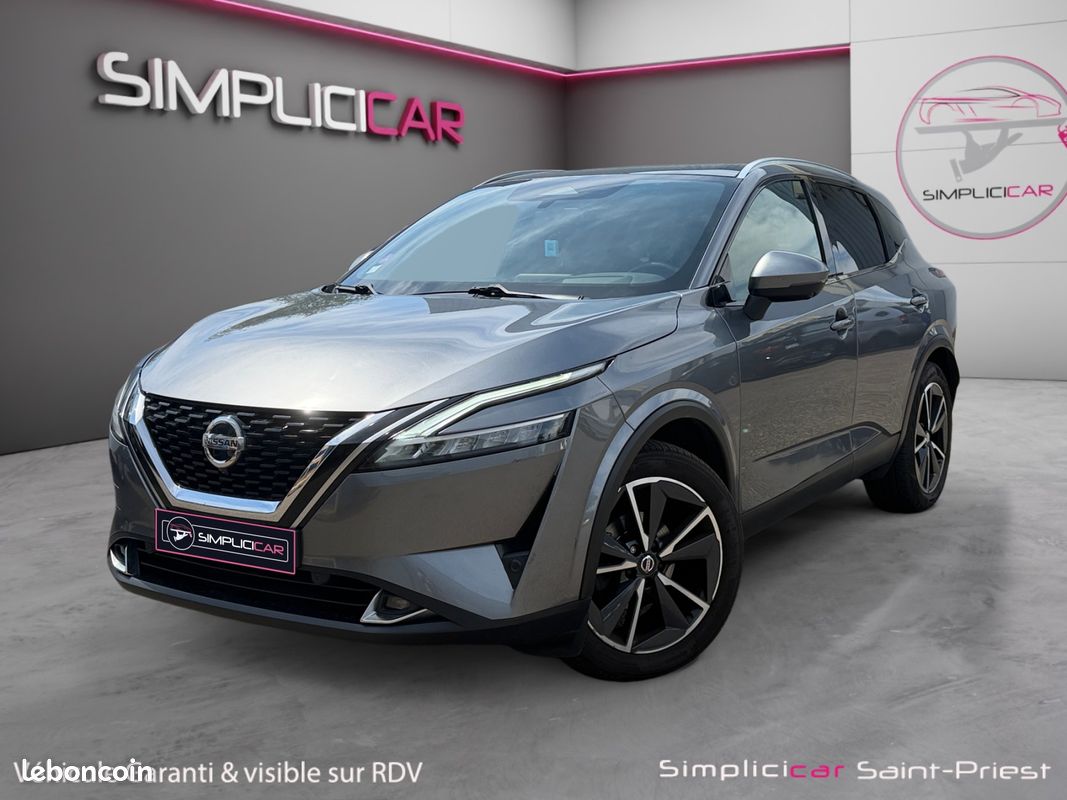 NISSAN QASHQAI 1.3 MILD HYBRID 140 TEKNA 140Ch camera de recul et 360 Garantie 12 mois (image 7)