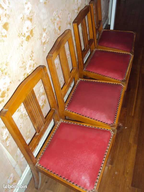 4 chaises vintage (image 4)