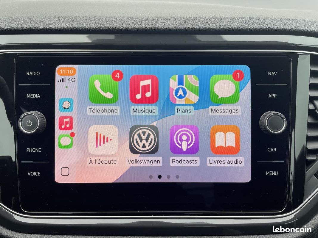 VOLKSWAGEN T-ROC CARAT / 2.0 L TDI / 150 Ch / 4 MOTION / BV DSG / 1 ERE MAIN / TOIT OUVRANT (image 22)