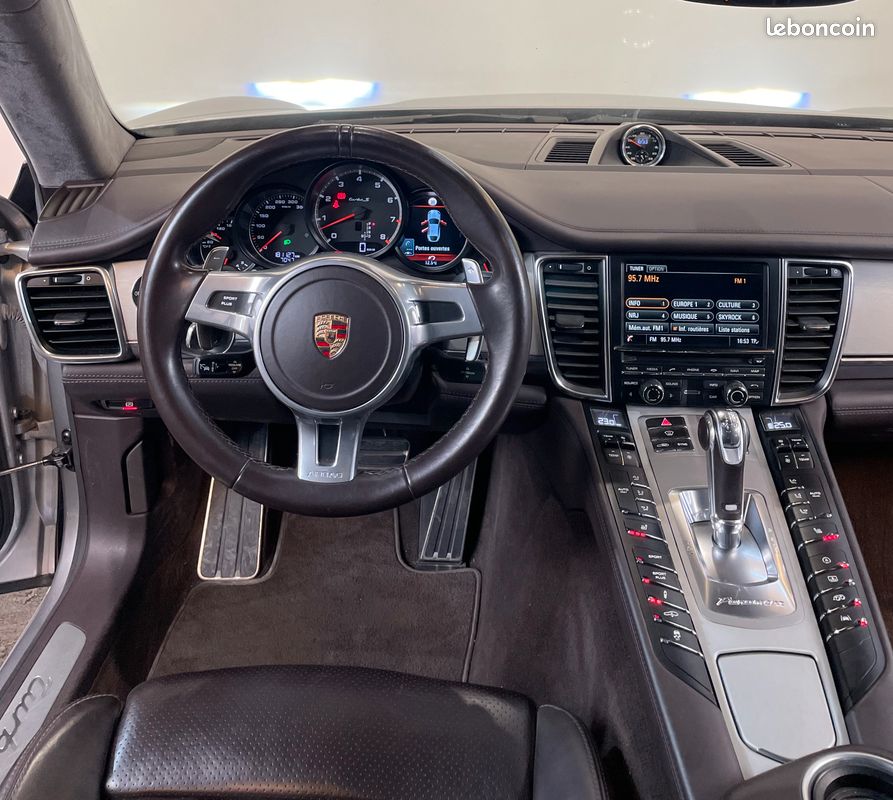 Porsche Panamera Turbo S V8 4.8 570 PDK 7 ARGENT GT METALLISEE (48 CV) 2014 (image 7)
