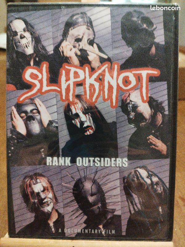 DVD Slipknot Rank Outsiders - neuf sous blister - DVD - Films