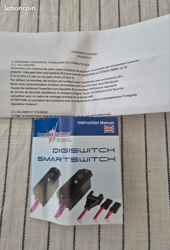 Interrupteur DigiSwitch PowerBox - Modélisme