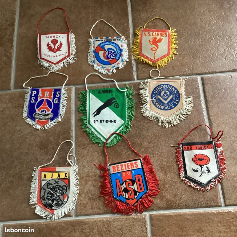 Fanion Vintage AS Nancy Lorraine - Supporters Football Vintage - Avant 2000